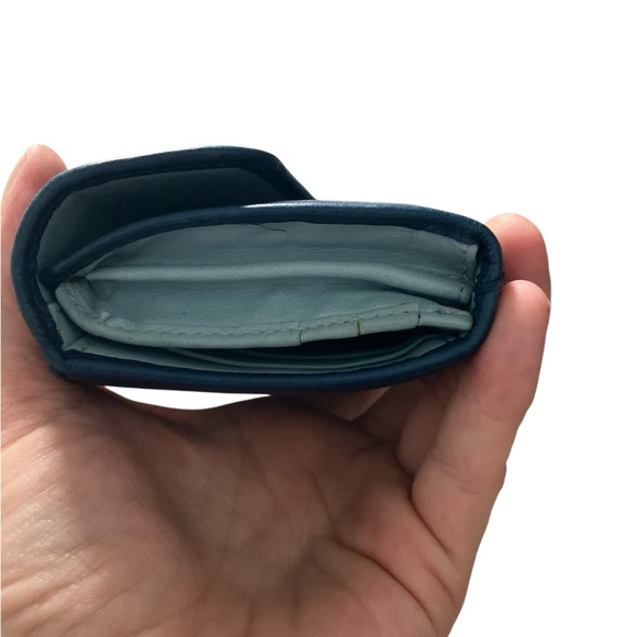 Coach Blue Leather Wallet - Picture 10 of 10